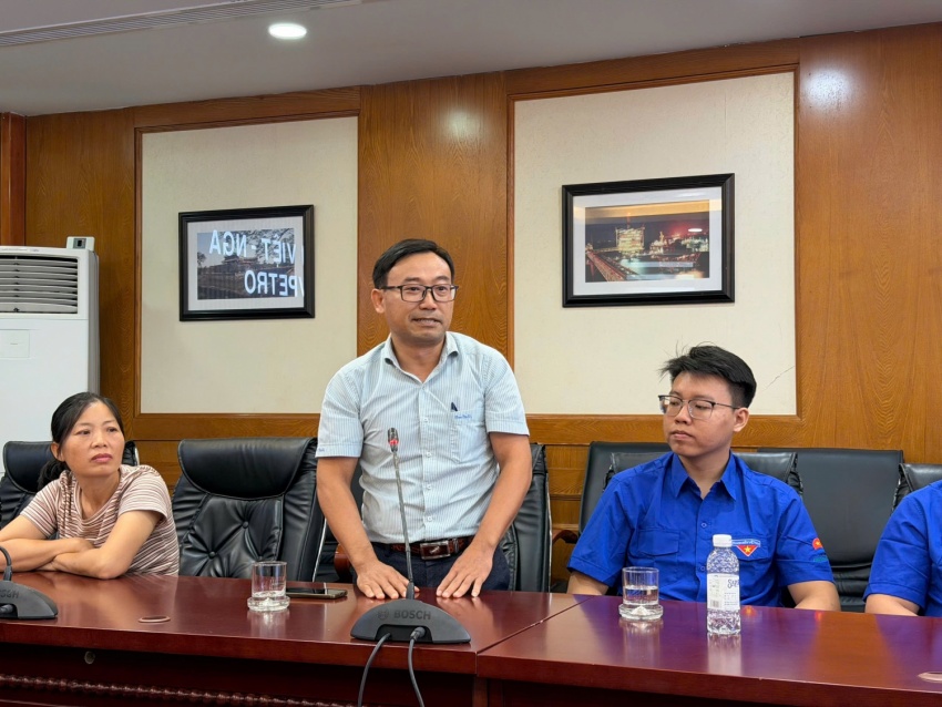 Vietsovpetro gặp gỡ tân sinh viên được cử đi du học tại Liên bang Nga