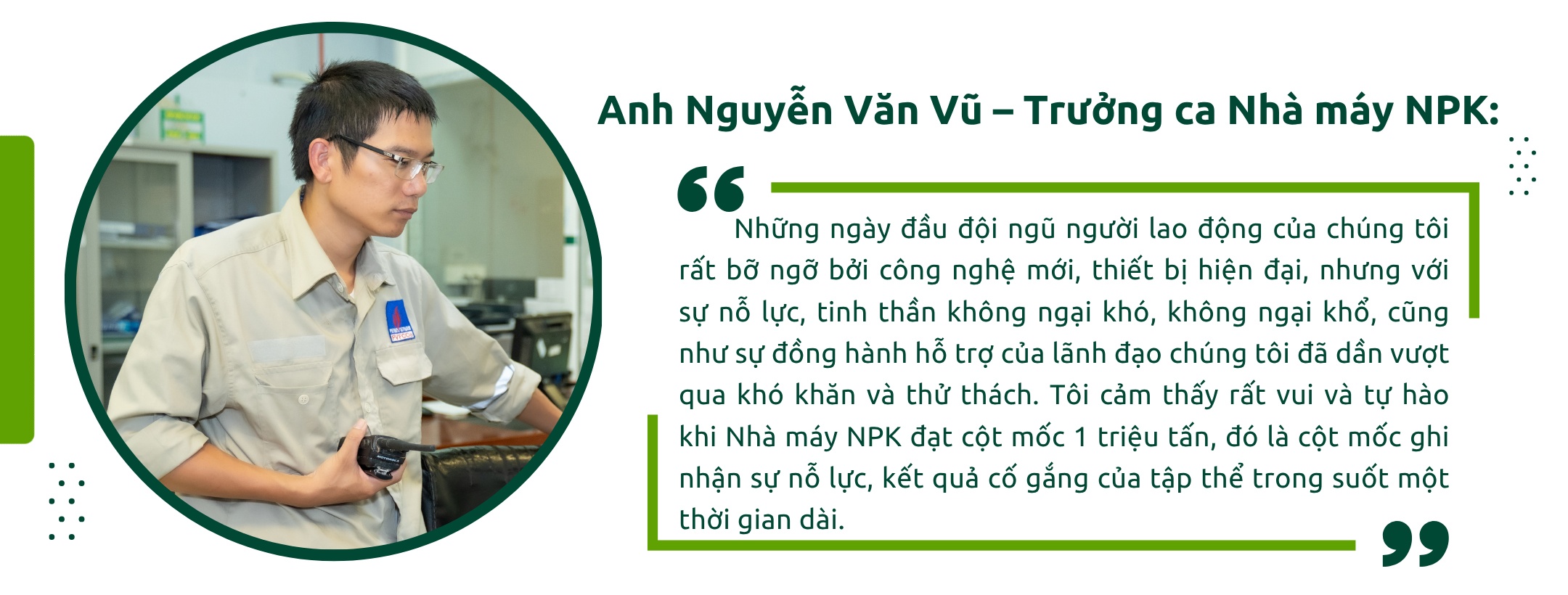 [E Magazine] 1 triệu tấn NPK Phú Mỹ: Hành trình bền bỉ của trí tuệ và khát vọng vươn xa