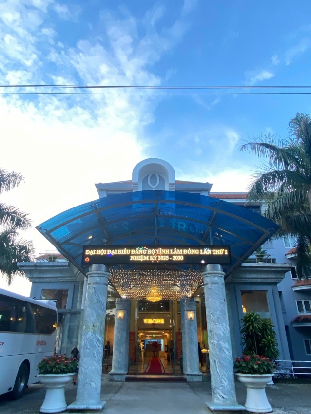 Khách sạn Vietsovpetro Đà Lạt vinh dự đón tiếp đoàn đại biểu Đại hội Đảng bộ tỉnh Lâm Đồng lần thứ I