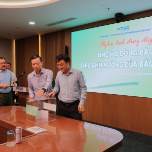 PTSC chung tay hỗ trợ đồng bào bị ảnh hưởng bởi bão Bualoi