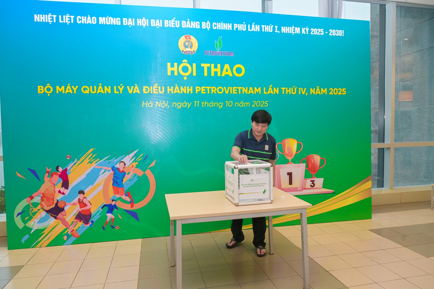 Bế mạc Hội thao Petrovietnam lần IV: Lan tỏa tinh thần thể thao, hướng về đồng bào vùng bão lũ