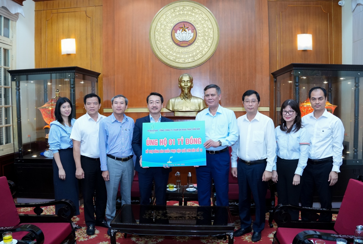 Phát huy truyền thống “nghĩa tình”, Petrovietnam chung tay hướng về đồng bào chịu ảnh hưởng bởi thiên tai