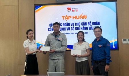 Đoàn Thanh niên PTSC M&C bồi dưỡng kỹ năng cho cán bộ đoàn