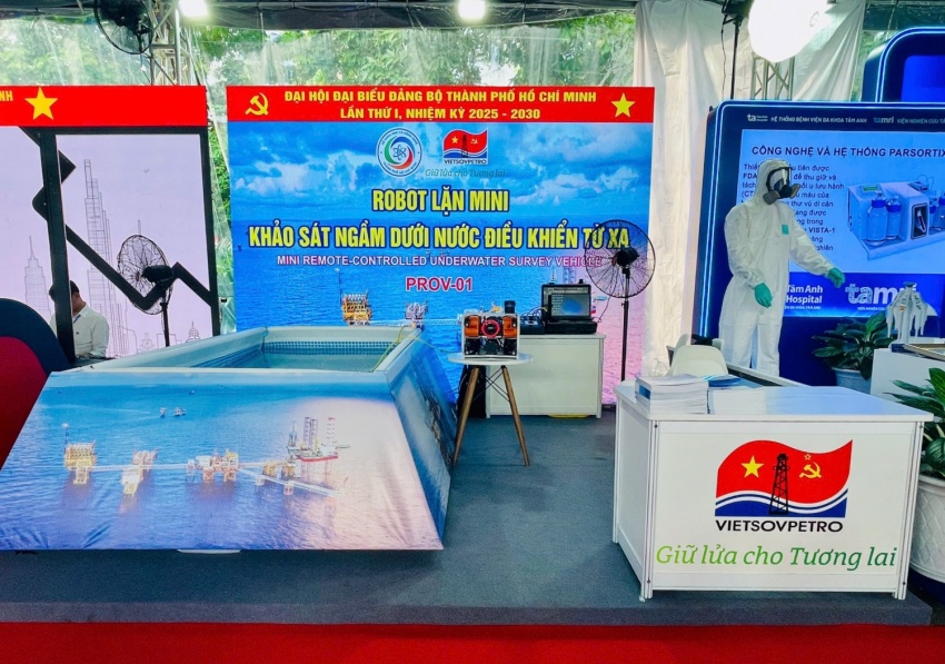 Vietsovpetro tham gia triển lãm 