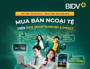 Khi ngân hàng “mở cửa” để khách hàng giao dịch ngoại tệ ngay trên phương tiện trực tuyến