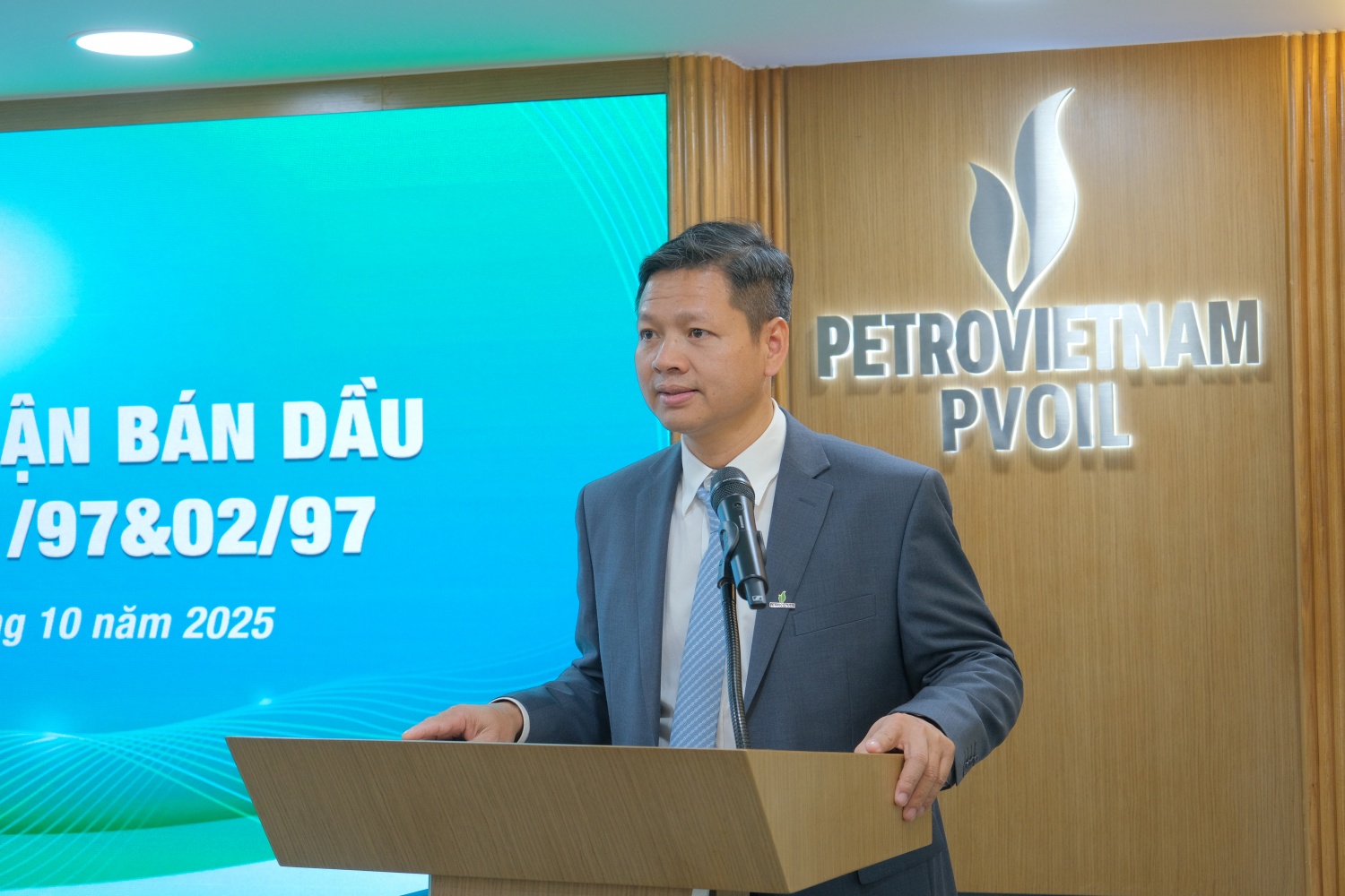 Ông Nguyễn Đức Chính – Giám đốc Ban Điều hành Dự án Lô 01&02 