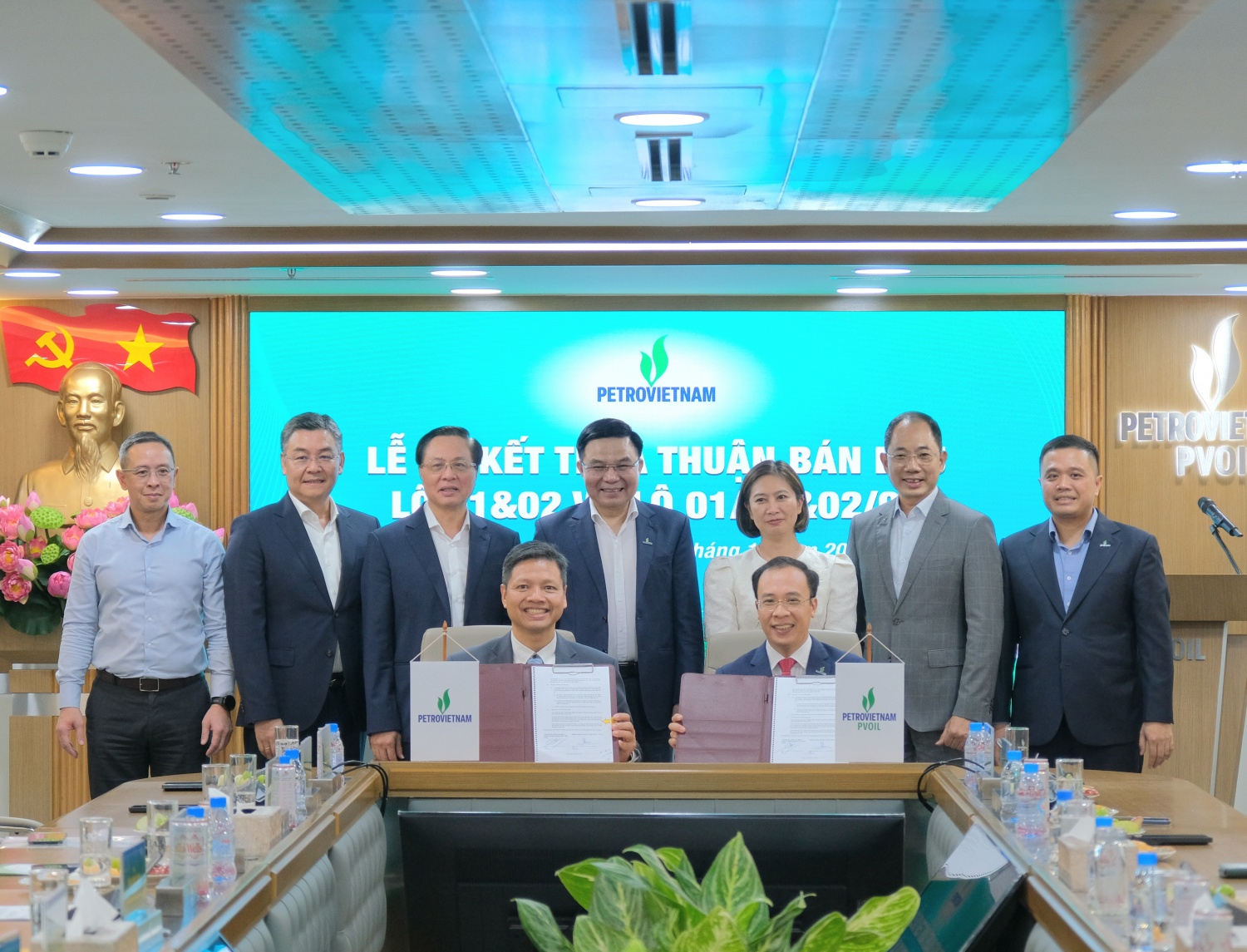 PVOIL ký kết Thỏa thuận bán dầu Lô 01&02 và Lô 01/97&02/97