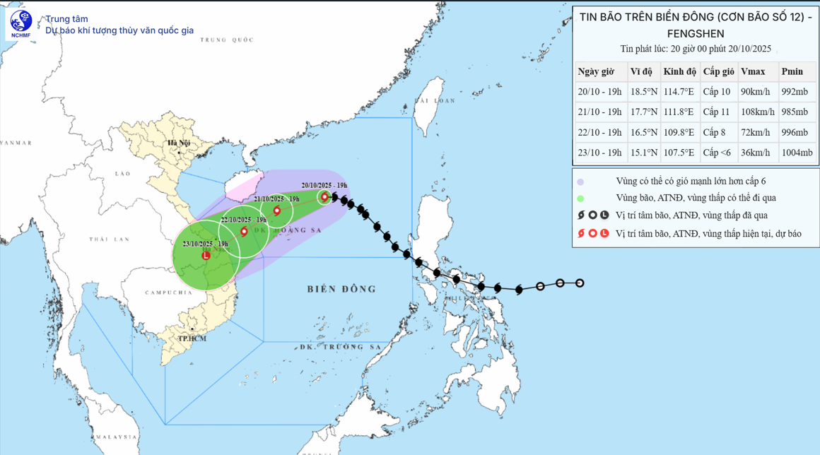 Chủ tịch UBND tỉnh Quảng Ngãi ban hành Công điện ứng phó bão số 12, đảm bảo an toàn NMLD Dung Quất