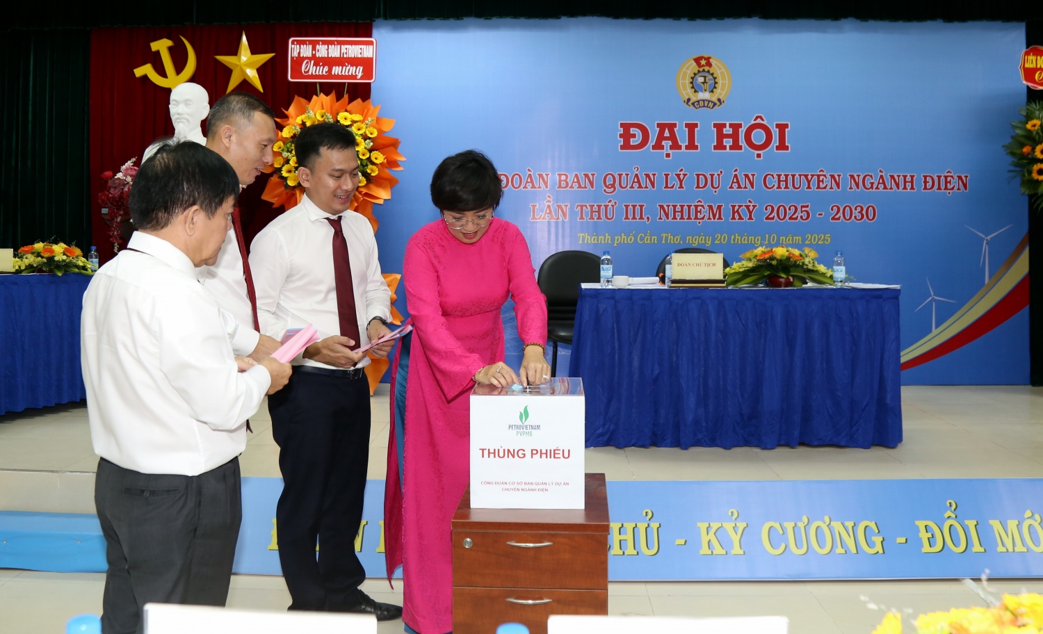 Công đoàn PVPMB: Đoàn kết - Kỷ cương - Sáng tạo - Phát triển