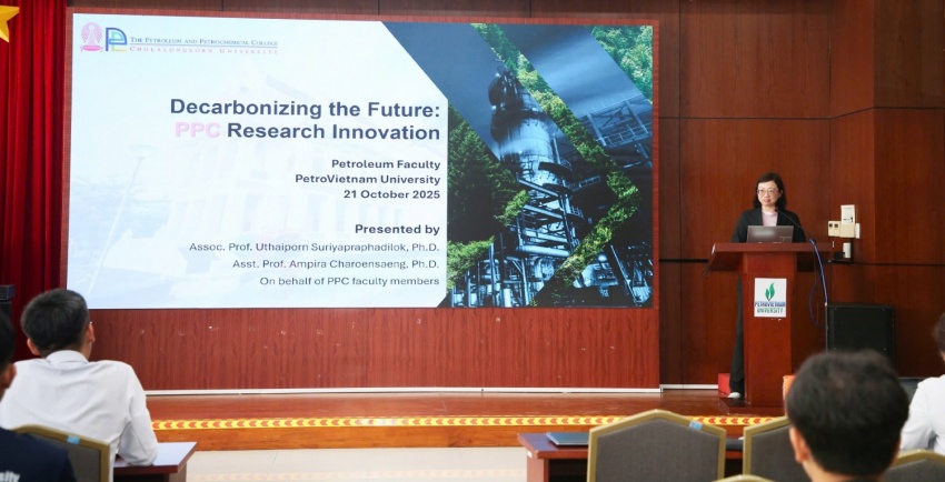 PVU tăng cường hợp tác với PPC - Đại học Chulalongkorn (Thái Lan)