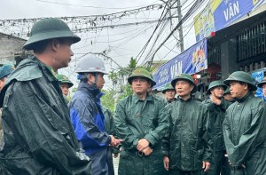 Bộ CHQS TP Đà Nẵng chủ động, sẵn sàng ứng phó với bão số 12