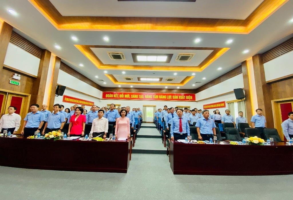 Toàn cảnh Đại hội đại biểu Công đoàn cơ sở Công ty Điện lực Dầu khí Nhơn Trạch