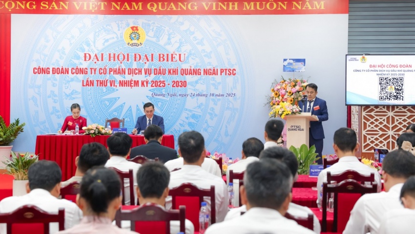 Công đoàn PTSC Quảng Ngãi: Đồng hành cùng sự phát triển của doanh nghiệp
