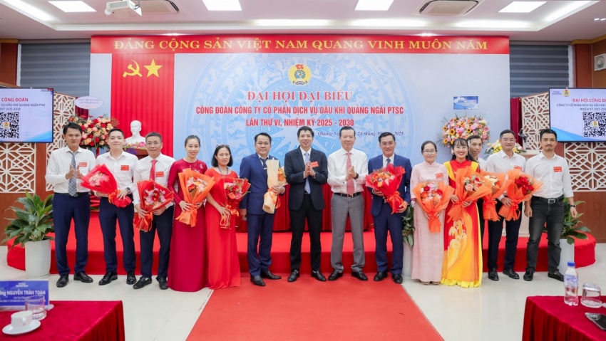 Công đoàn PTSC Quảng Ngãi: Đồng hành cùng sự phát triển của doanh nghiệp