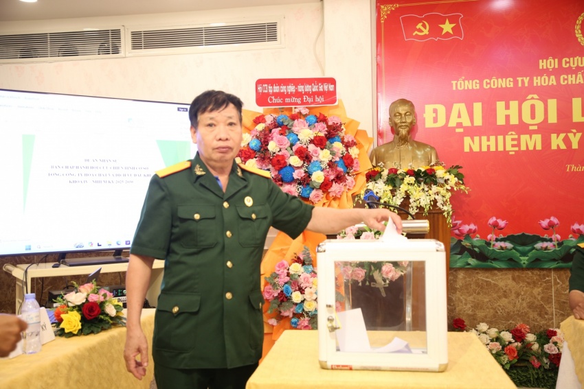 Đại hội Hội CCB PVChem lần thứ IV, nhiệm kỳ 2025 2030 thành công tốt đẹp