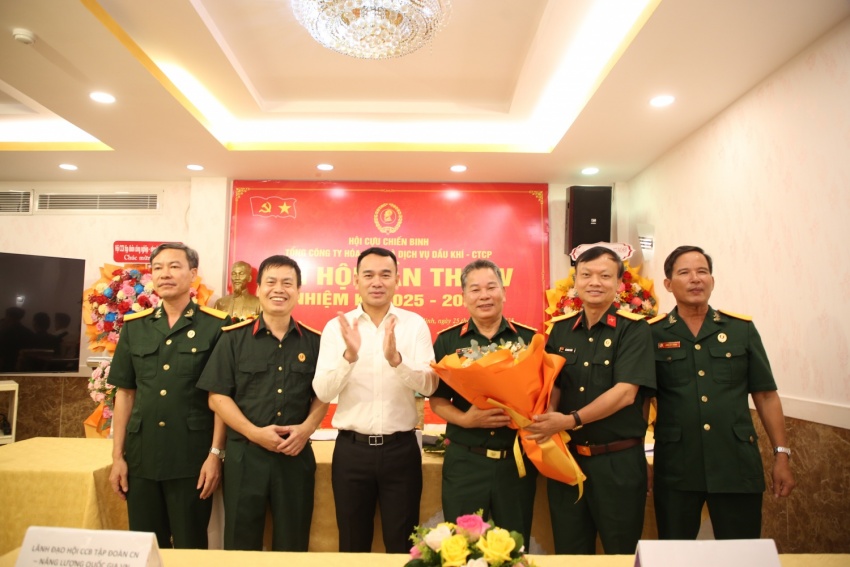 Đại hội Hội CCB PVChem lần thứ IV, nhiệm kỳ 2025 2030 thành công tốt đẹp