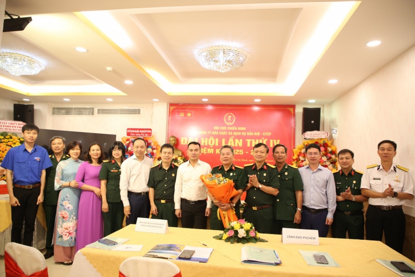 Đại hội Hội CCB PVChem lần thứ IV, nhiệm kỳ 2025 2030 thành công tốt đẹp