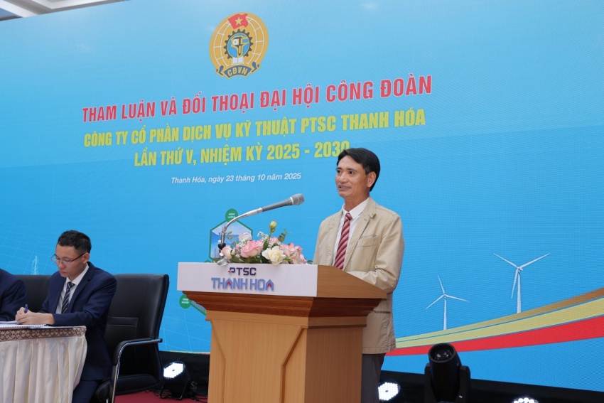 PTSC Thanh Hóa xây dựng tổ chức Công đoàn 