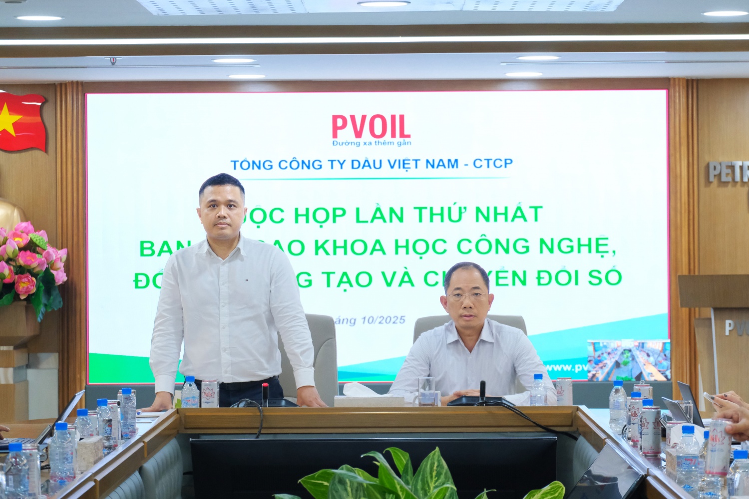 Ông Nguyễn Đăng Trình – Phó Bí thư Đảng ủy, Tổng Giám đốc, Phó Trưởng ban thường trực Ban chỉ đạo KHCN, ĐMST và CĐS của PVOIL 