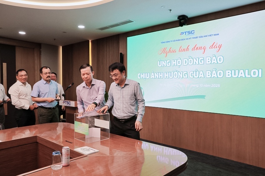 Petrovietnam lan tỏa “Nghĩa tình đong đầy” hướng về đồng bào vùng bão lũ