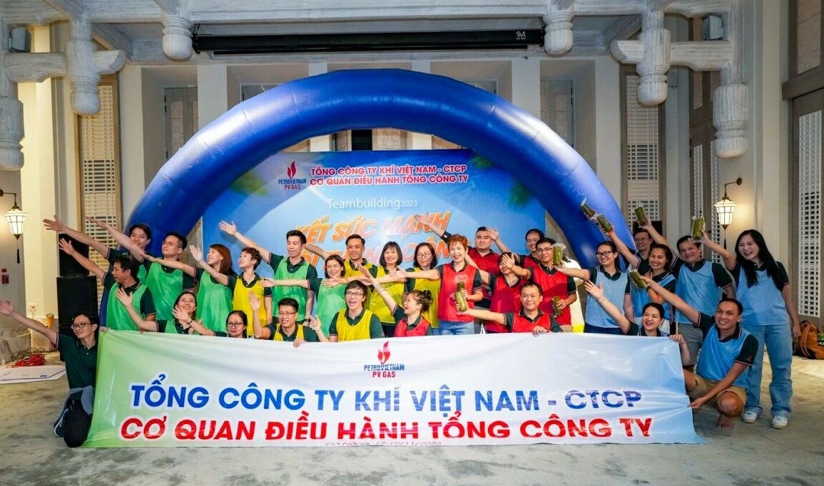 CBCNV – NLĐ CQĐH PV GAS tham dự chương trình teambuilding với chủ đề “Kết sức mạnh – Nối thành công”