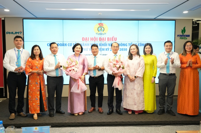 Công đoàn Khối Văn phòng PVFCCo - Phú Mỹ: Đoàn kết - Đổi mới - Đồng hành vì mục tiêu phát triển bền vững