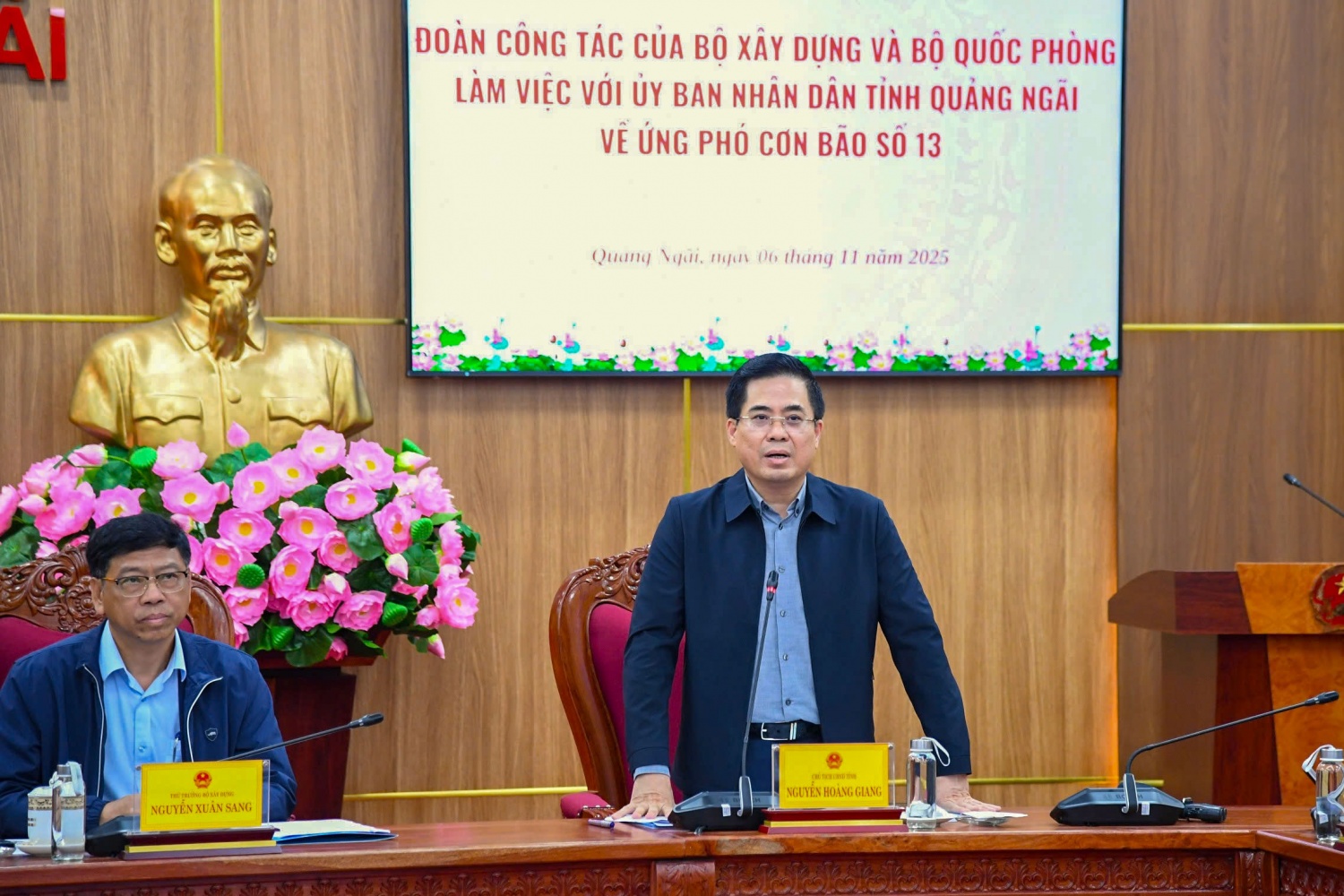 Quảng Ngãi: Chủ động ứng phó bão số 13, tập trung xử lý sự cố tàu Star Bueno