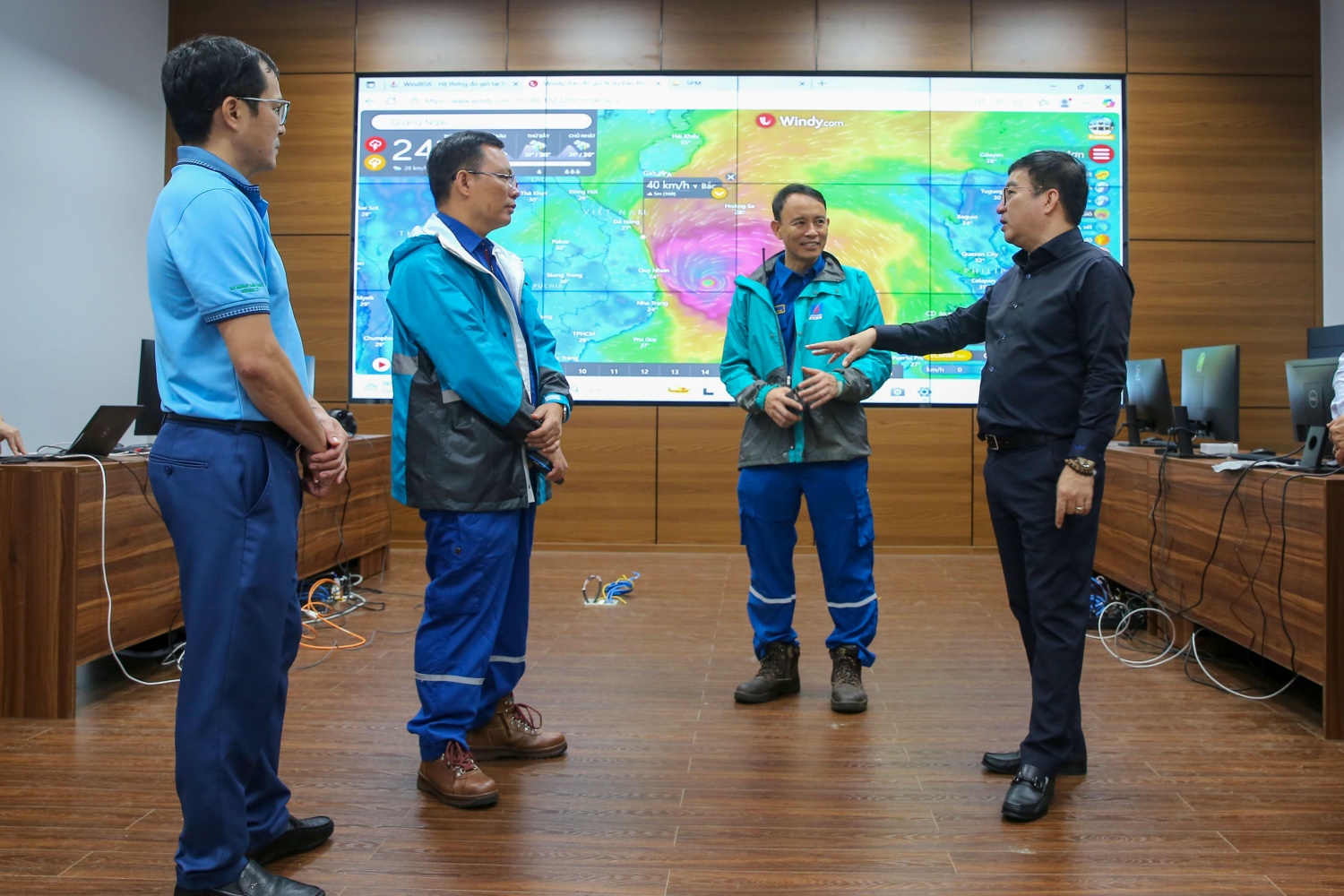 BSR đặt mục tiêu đảm bảo an toàn cho con người và vận hành nhà máy trước bão số 13