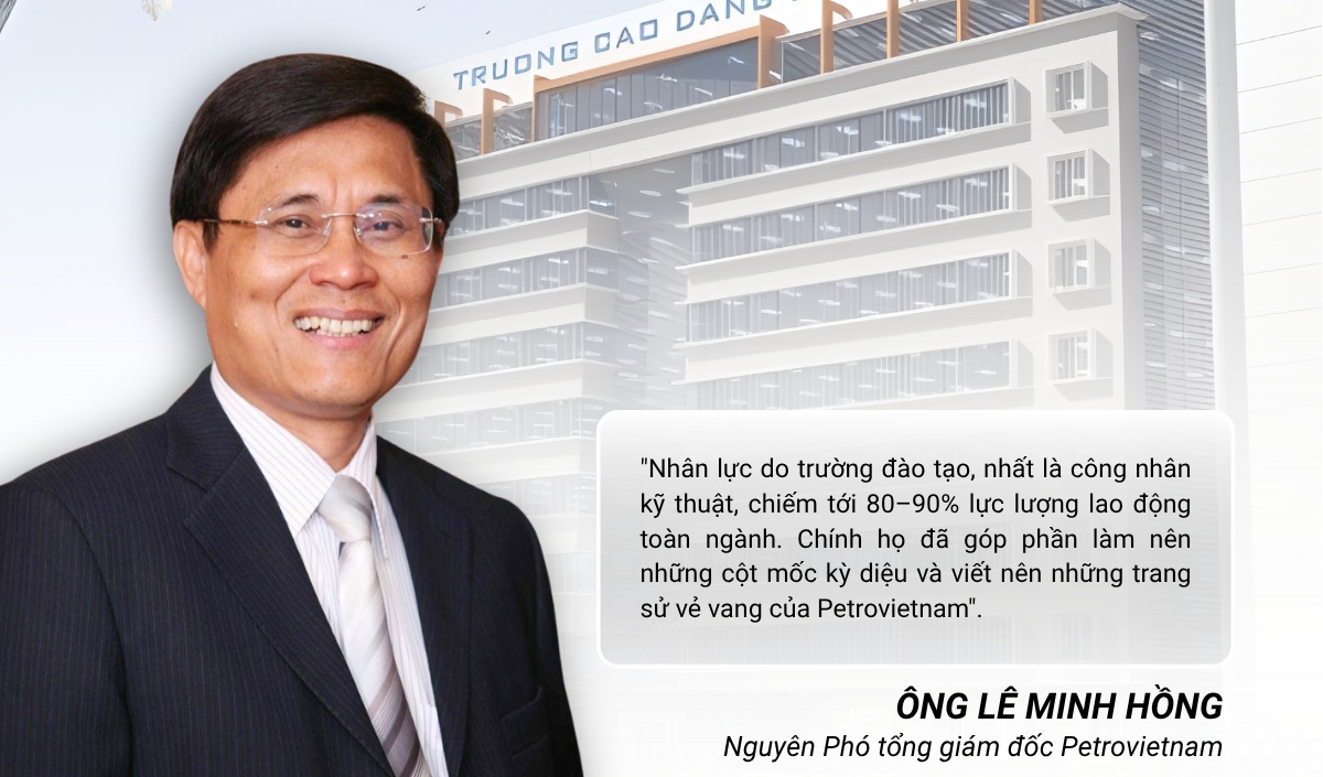 Ông Lê Minh Hồng: “Tự hào về 50 năm đóng góp của PV College”
