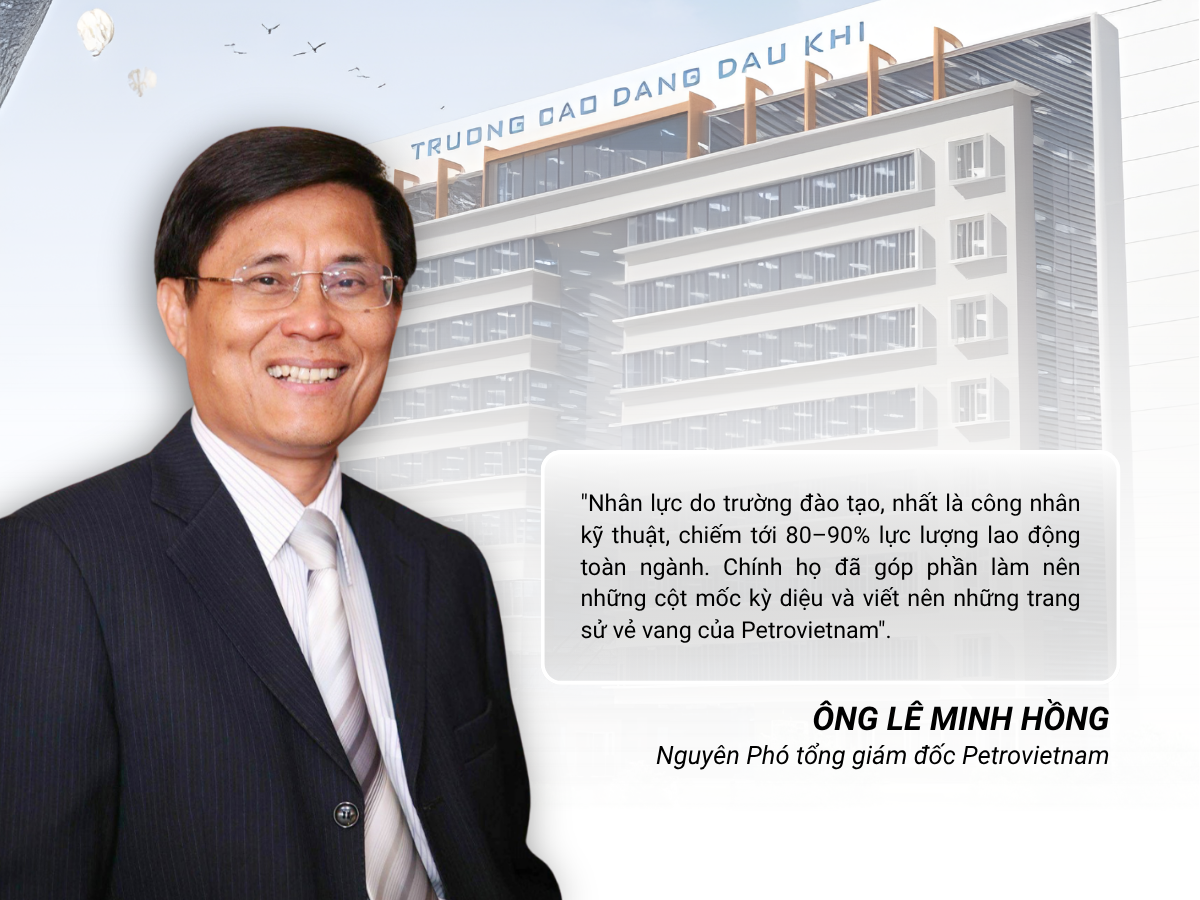 Ông Lê Minh Hồng: Tự hào về 50 năm đóng góp của PV College”