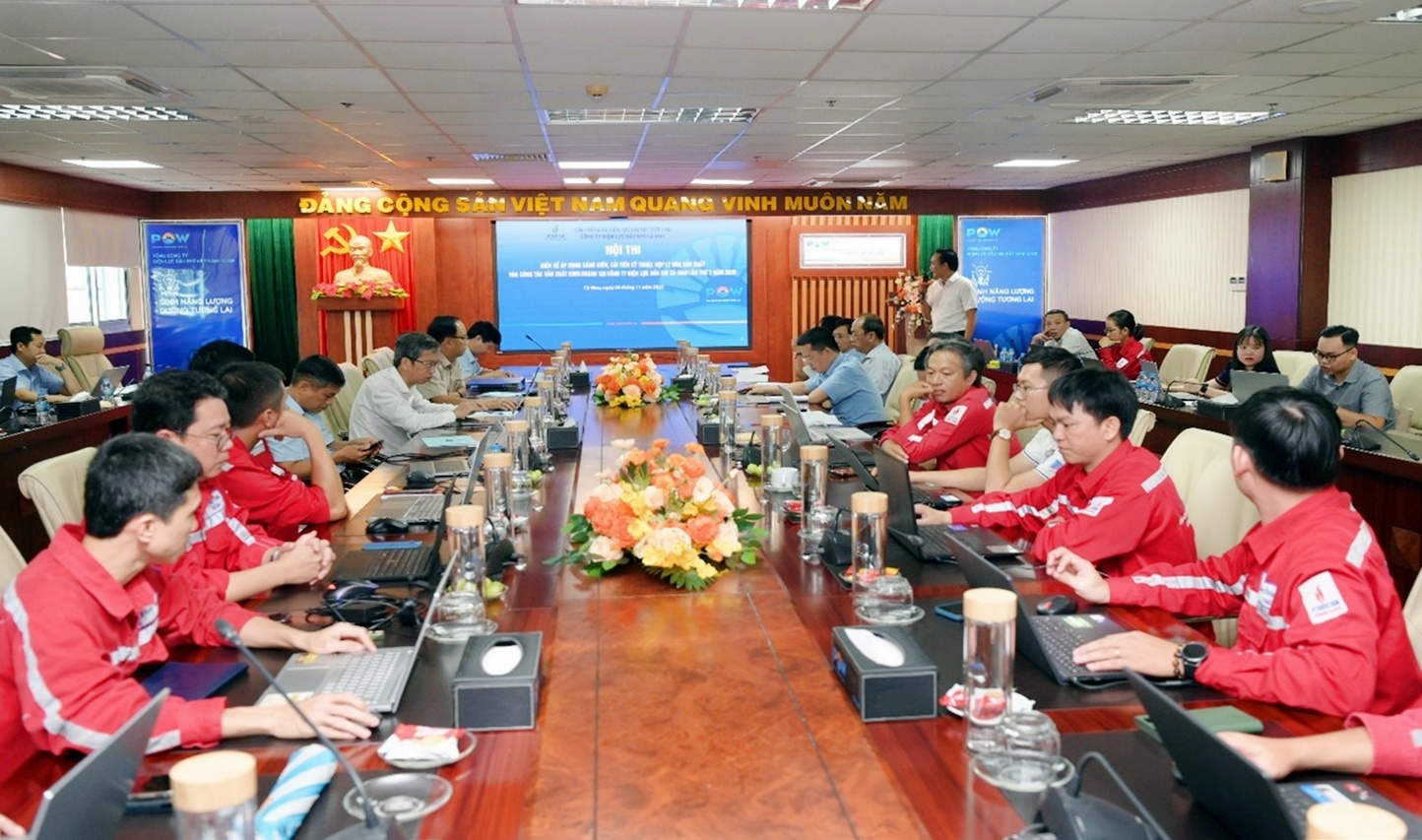 PV Power Cà Mau tổ chức Hội thi sáng kiến, cải tiến kỹ thuật, hợp lý hóa sản xuất