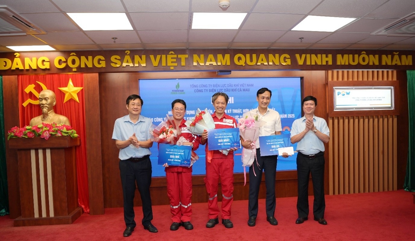 PV Power Cà Mau tổ chức Hội thi sáng kiến, cải tiến kỹ thuật, hợp lý hóa sản xuất