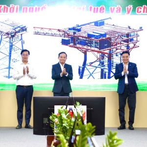 Vietsovpetro khánh thành giàn đầu giếng BK-24