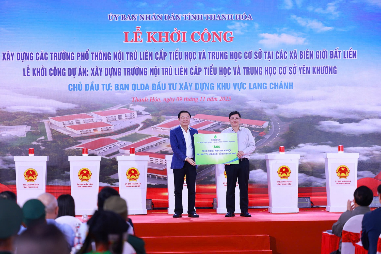 Khởi công Công trình Trường nội trú xã Yên Khương: Thắp sáng tri thức nơi biên cương Khởi công Công trình Trường nội trú xã Yên Khương: Thắp sáng tri thức nơi biên cương