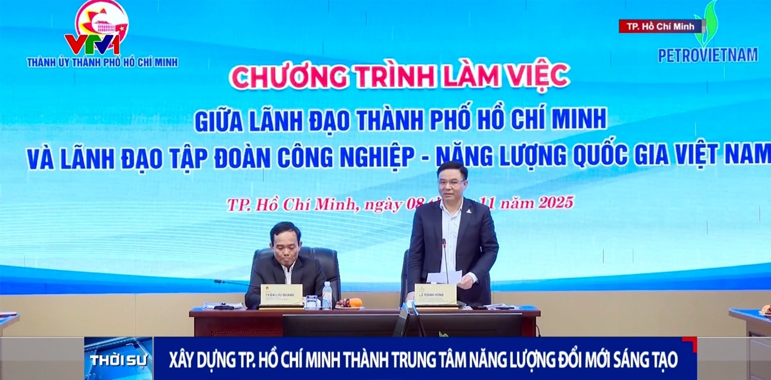 [VIDEO] Xây dựng TP HCM thành trung tâm năng lượng đổi mới sáng tạo