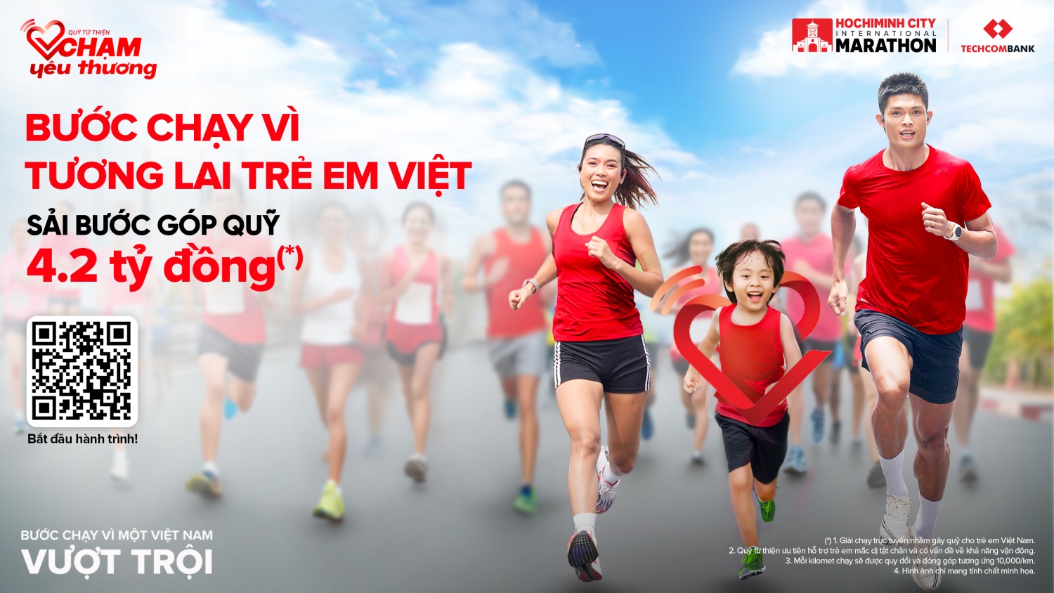 Công bố bộ vật phẩm Giải Marathon quốc tế Thành phố Hồ Chí Minh Techcombank mùa thứ 8