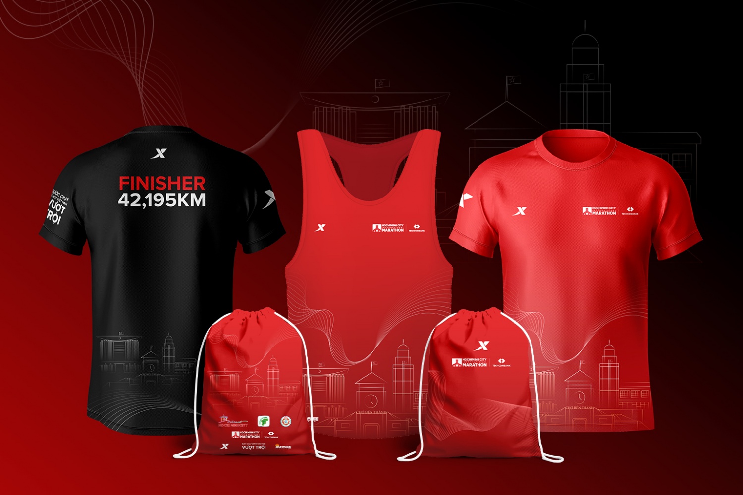 Công bố bộ vật phẩm Giải Marathon quốc tế Thành phố Hồ Chí Minh Techcombank mùa thứ 8