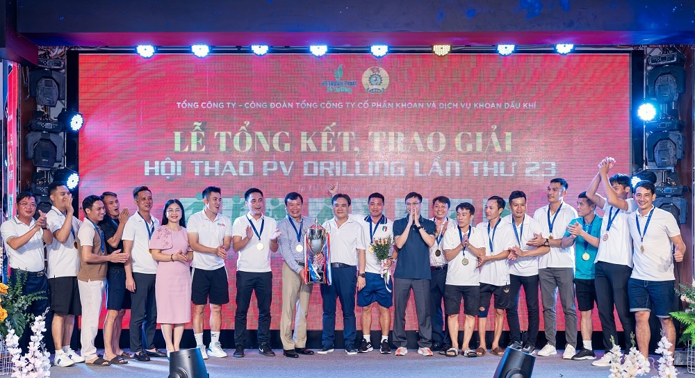 PV Drilling tổ chức thành công hội thao chào mừng 24 năm Ngày thành lập Tổng công ty