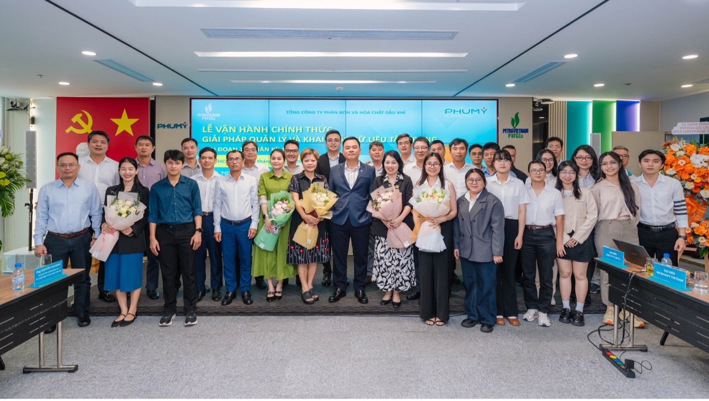 PVFCCo chính thức vận hành “ngôi nhà dữ liệu” Data Lakehouse