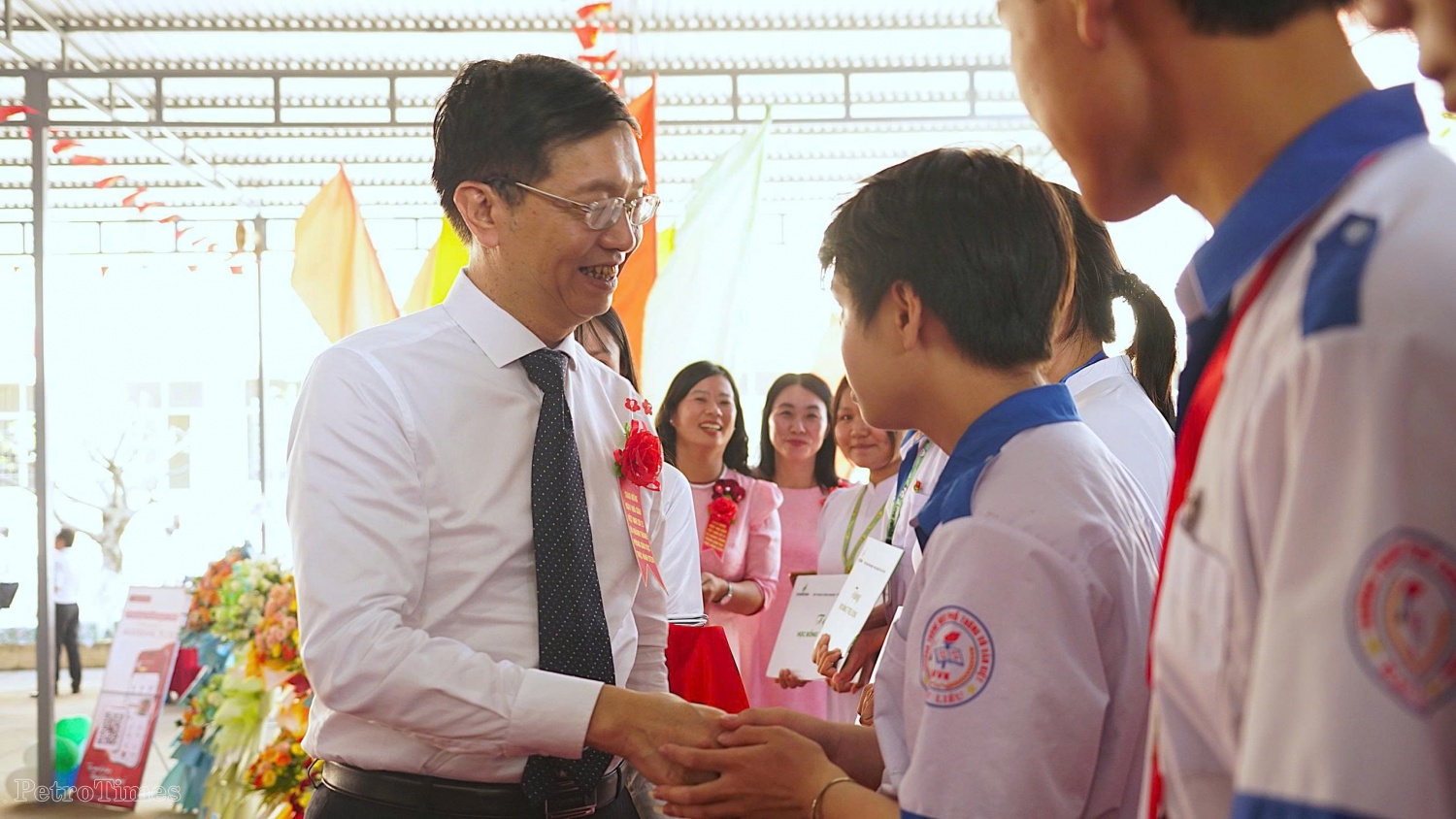 Petrovietnam khánh thành phòng thực hành giáo dục STEM Trường THPT Võ Văn Kiệt (Cà Mau)