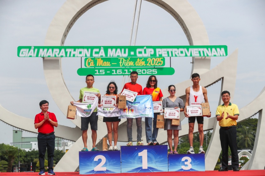 Giải Marathon Cà Mau 2025 - Cúp Petrovietnam: Hơn 6.000 vận động viên bùng nổ trên đường chạy