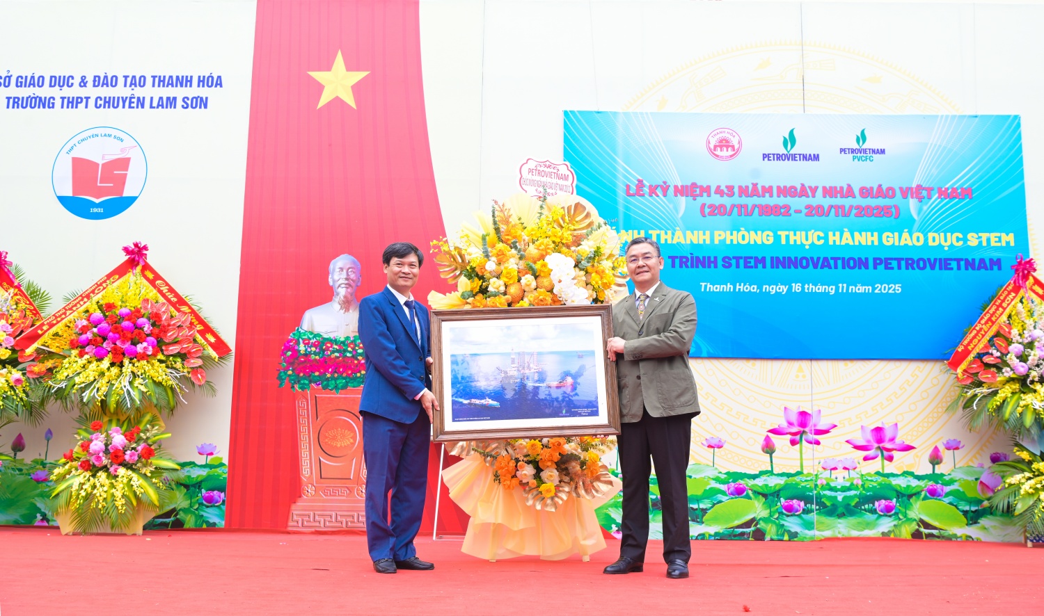 Petrovietnam khánh thành hai phòng thực hành STEM tại tỉnh Thanh Hóa