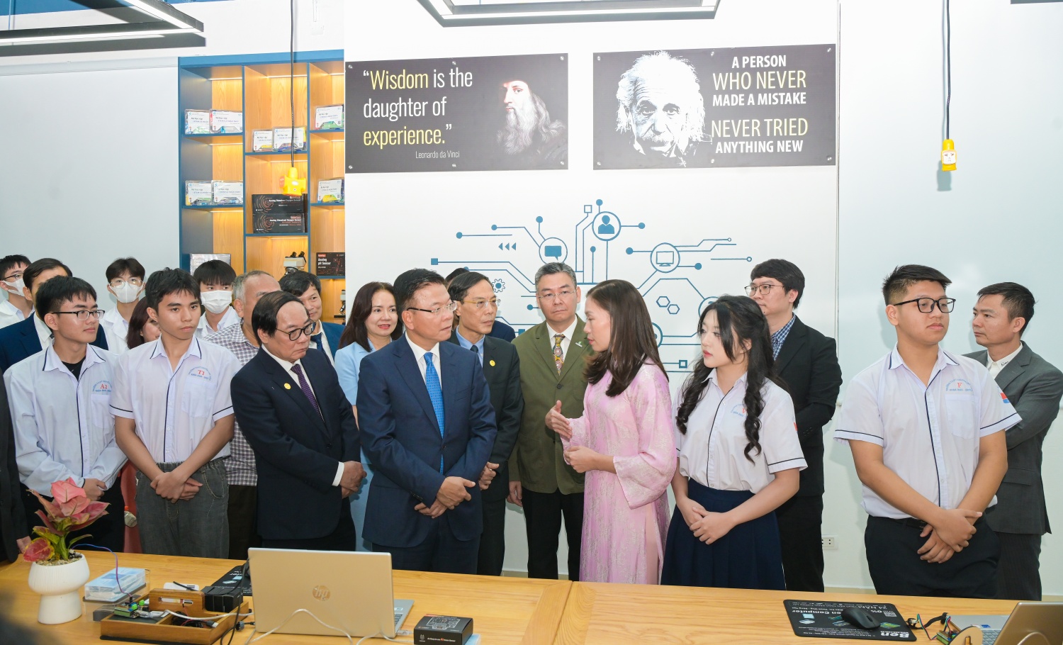 Petrovietnam khánh thành hai phòng thực hành STEM tại tỉnh Thanh Hóa