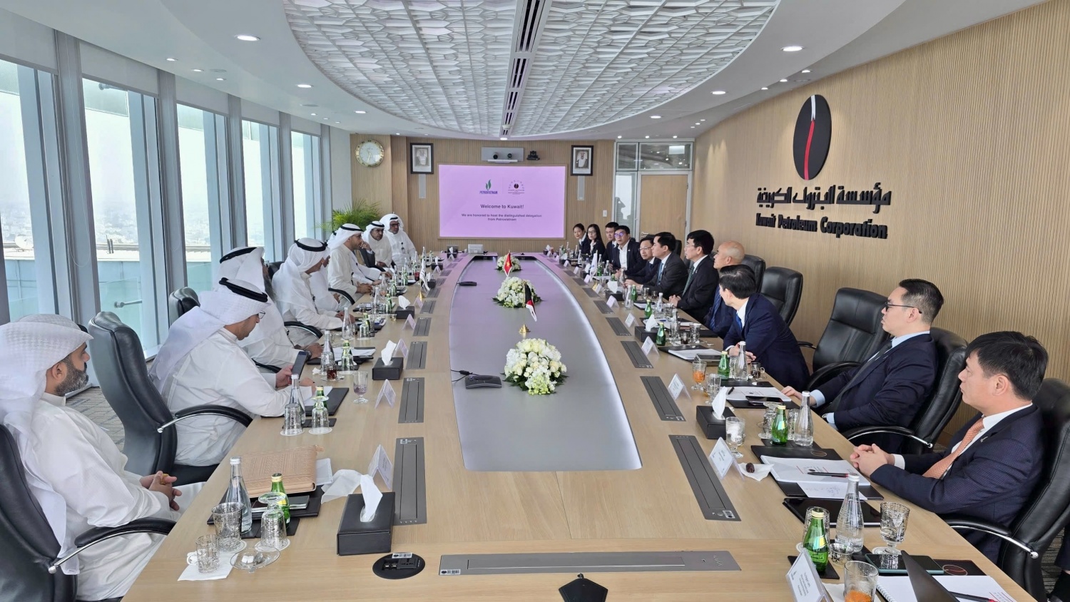 Petrovietnam tăng cường hợp tác chiến lược với Tập đoàn Dầu khí Quốc gia Kuwait