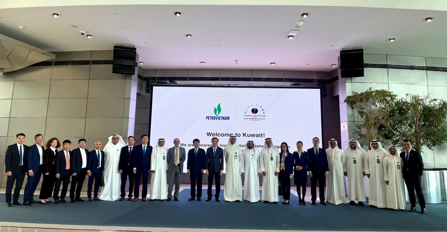 Petrovietnam tăng cường hợp tác chiến lược với Tập đoàn Dầu khí Quốc gia Kuwait