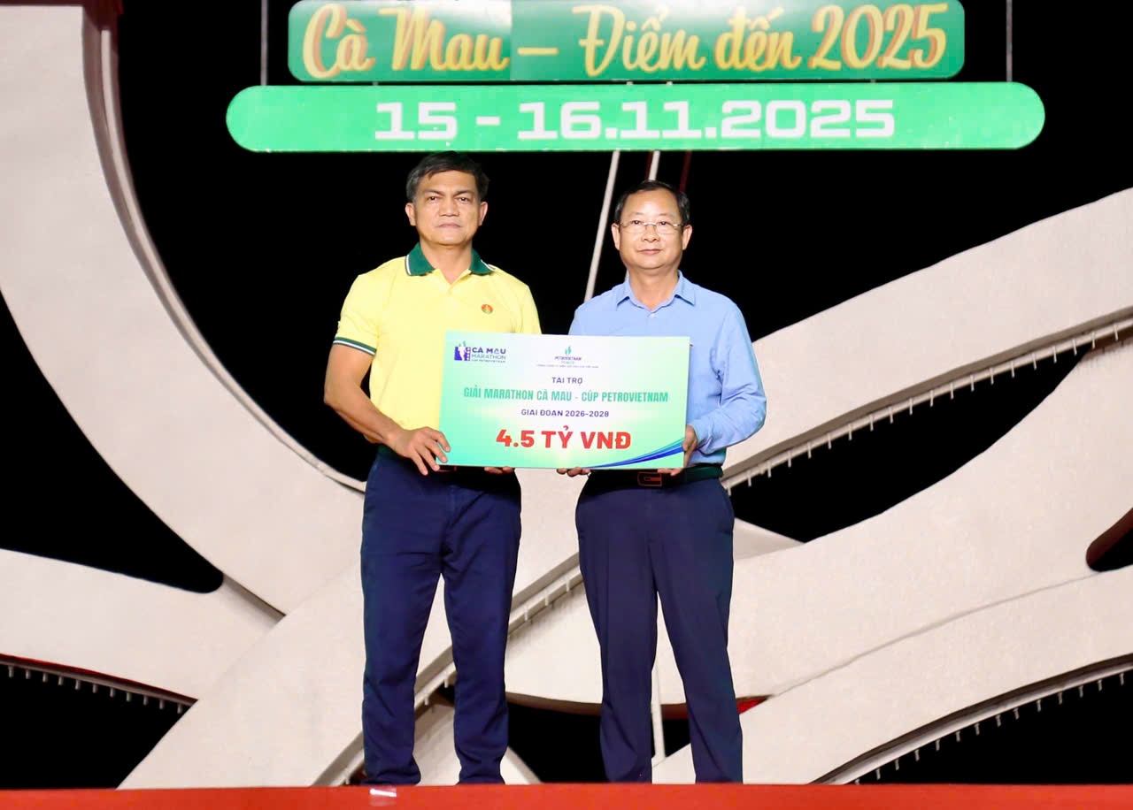 PVCFC - Nhà tài trợ kim cương giải Marathon Cà Mau 2025: Đồng hành cùng phát triển
