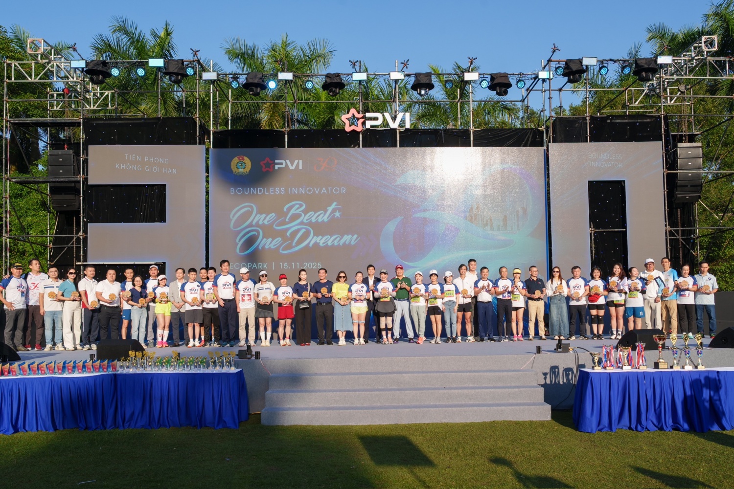 Tưng bừng Ngày hội Văn hóa Thể thao PVI 2025: Chung nhịp đập – Chung giấc mơ