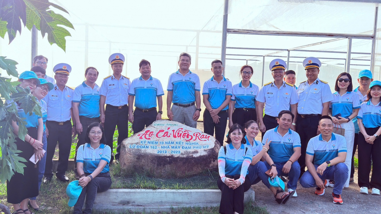 Nhà máy Đạm Phú Mỹ tổ chức tập huấn công đoàn gắn với hoạt động tri ân Lữ đoàn 162