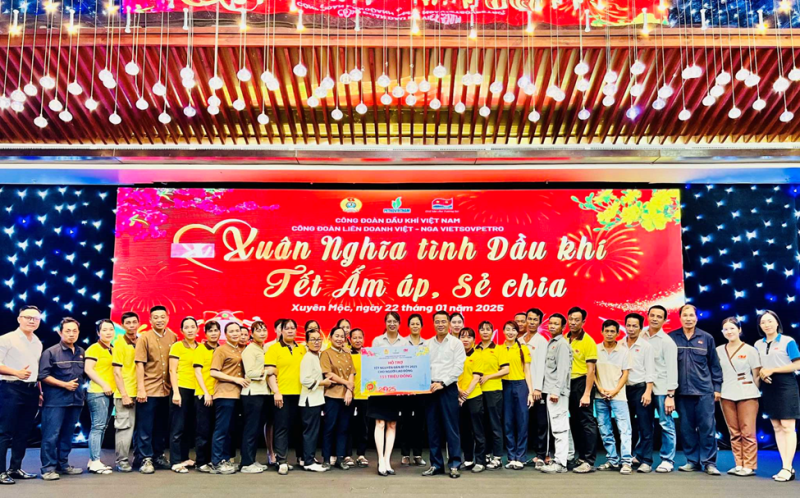 Dấu ấn đồng hành, sáng tạo của Công đoàn Vietsovpetro