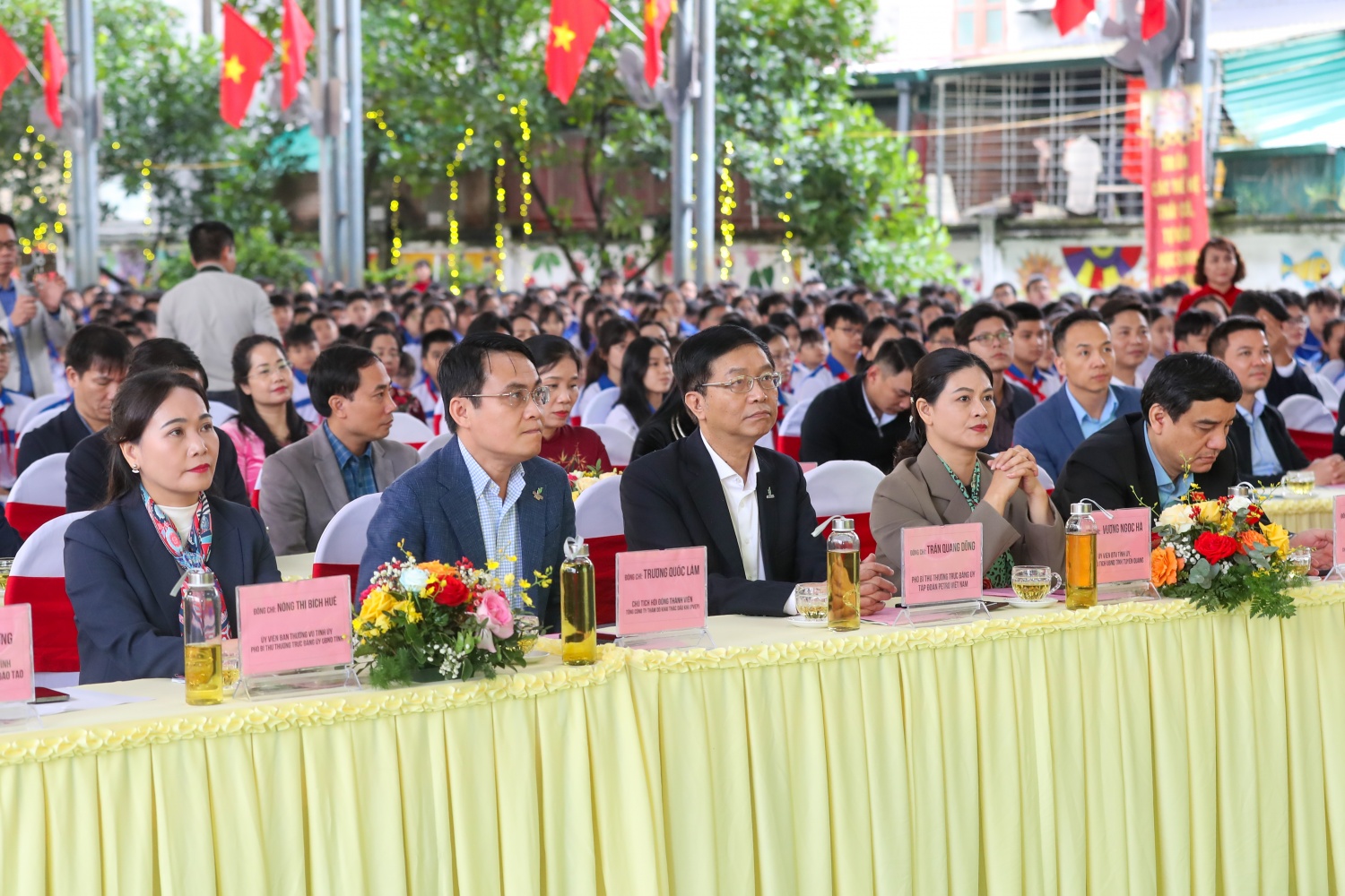 Petrovietnam khánh thành phòng thực hành giáo dục STEM tại Trường THCS Lê Quý Đôn tỉnh Tuyên Quang